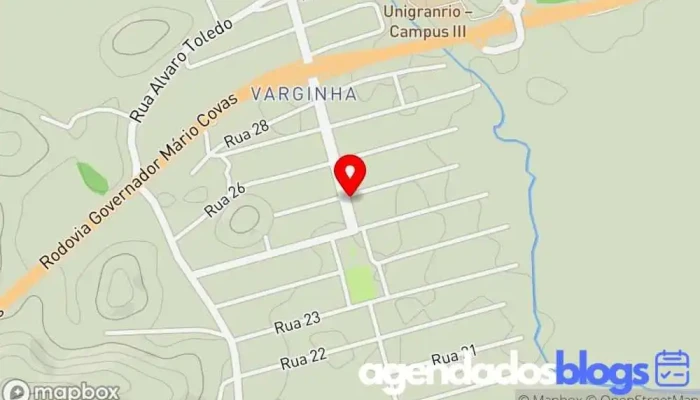 mapa de Drogaria Rodrigues Farmácia em Silva Jardim