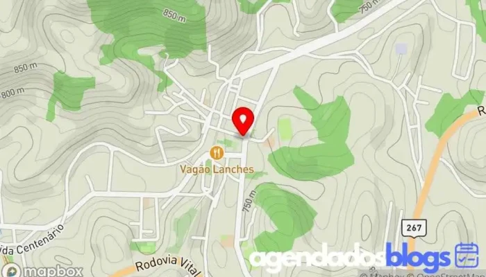 mapa de Drogaria Rodrigues Drogaria, Farmácia em Lima Duarte