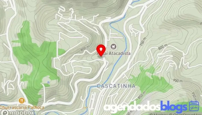 mapa de Drogaria Roseiral Farmácia em Petrópolis
