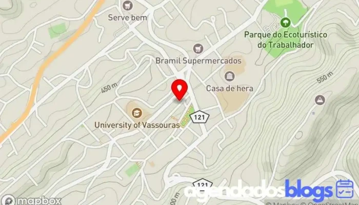 mapa de Drogaria Santa Amália Vassouras Ltda Drogaria em Vassouras