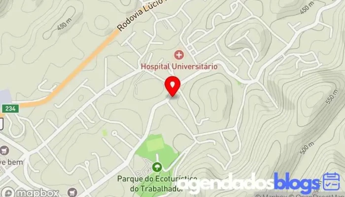 mapa de Drogaria Santa Rita Farmácia, Drogaria em Vassouras