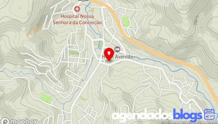 mapa de Drogaria Santana Drogaria em Abre Campo