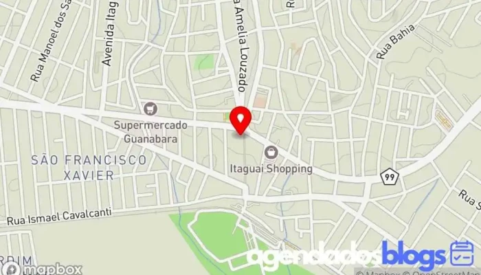 mapa de Drogaria Santo Agostinho Farmácia em Itaguaí