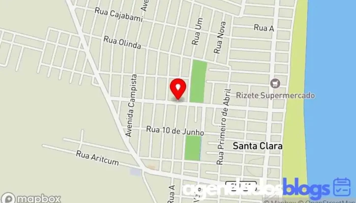 mapa de Drogaria Santo Amaro Drogaria, Farmácia em São Francisco de Itabapoana