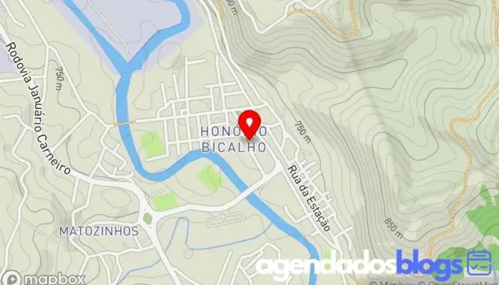 mapa de Drogaria São Francisco de Bicalho Drogaria em - LJ 04 - Honório Bicalho