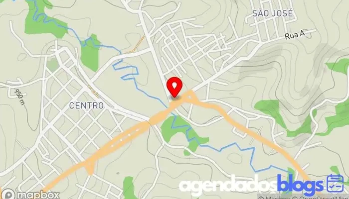 mapa de Drogaria São Jorge Andrelândia Empresa farmacêutica, Drogaria, Perfumaria, Loja de vitaminas e suplementos em Andrelândia