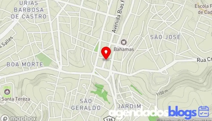 mapa de Drogaria São José Drogaria, Farmácia em Barbacena