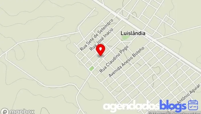 mapa de Drogaria São José Farmácia em Luislândia