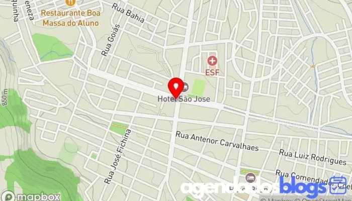 mapa de Drogaria São José Drogaria em - centro