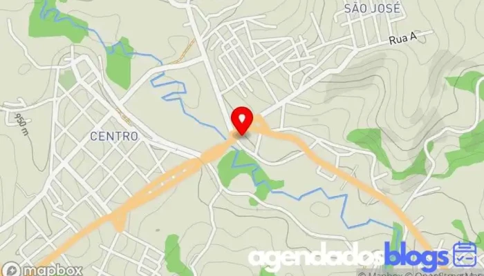 mapa de Drogaria São Judas Tadeu Drogaria, Farmácia em Andrelândia