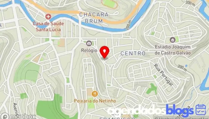 mapa de Drogaria Sao Miguel Empresa farmacêutica em - Centro