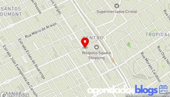mapa de Drogaria São Paulo Drogaria, Farmácia em Nilópolis