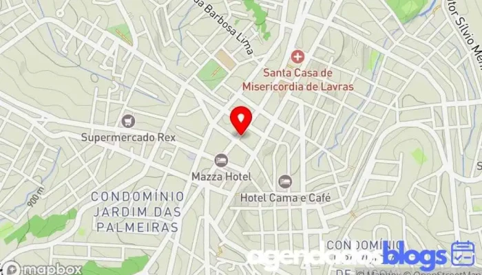 mapa de Drogaria Saúde de Lavras Drogaria em Lavras