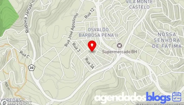 mapa de Drogaria Saúde e Família Drogaria em nº226 - loja 03 - Oswaldo Barbosa Pena II