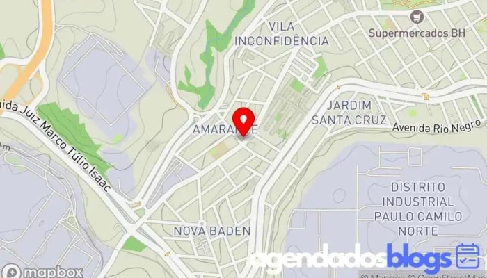 mapa de Drogaria Saude & Farma Drogaria, Farmácia em Betim