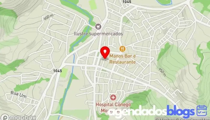 mapa de Drogaria Sene & Ferreira Drogaria, Farmácia em Baependi