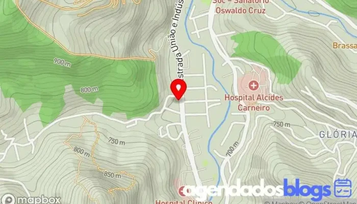 mapa de Drogaria Serrana | Rede Inova Drogaria, Farmácia em Petrópolis