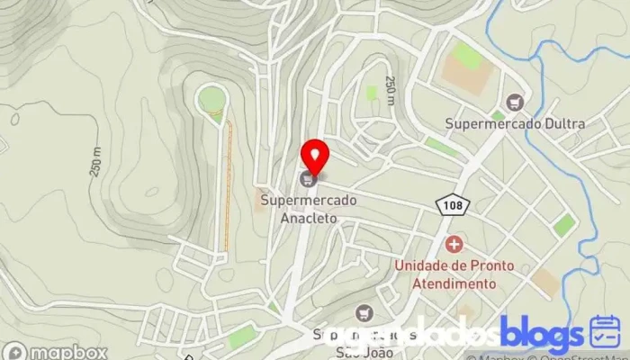 mapa de Drogaria SG Farma Empresa farmacêutica em N°525 - Cantinho do Céu
