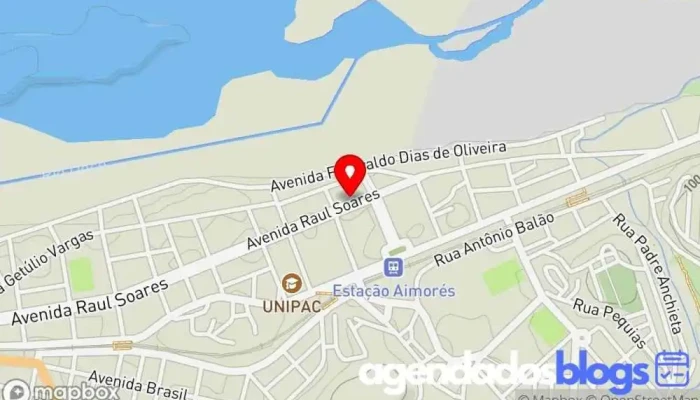 mapa de Drogaria Silva Drogaria, Farmácia em Aimorés