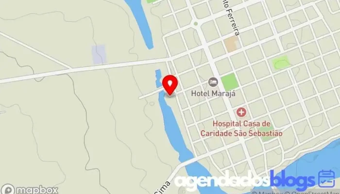 mapa de Drogaria Silva Matos Drogaria em - Morada Nova de Minas