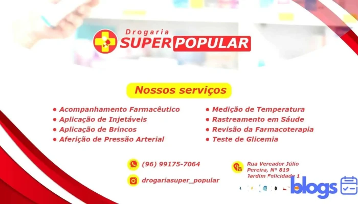Drogaria Super Popular - 819 - Jardim Felicidade