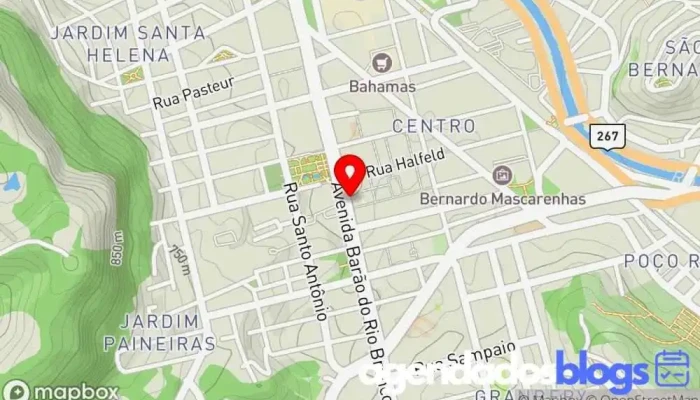 mapa de Drogaria Super Popular Drogaria, Farmácia em Juiz de Fora