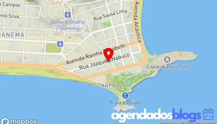 mapa de Drogaria Tambaú | Farmácia em Ipanema - RJ Drogaria, Loja de produtos de beleza, Loja de Conveniência, Serviço de entregas expresso, Perfumaria, Empresa farmacêutica em Rio de Janeiro