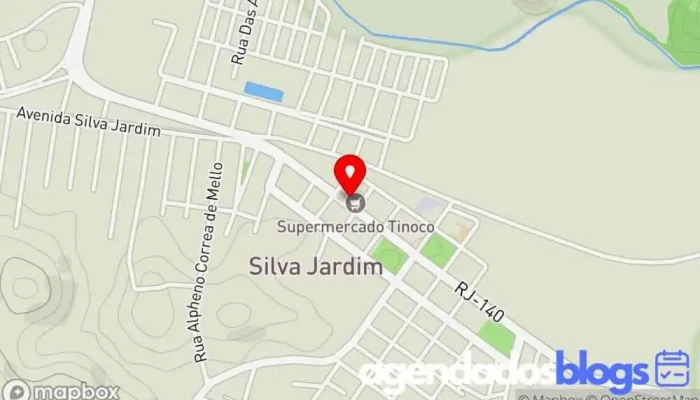 mapa de Drogaria Toledo Farmácia em Silva Jardim