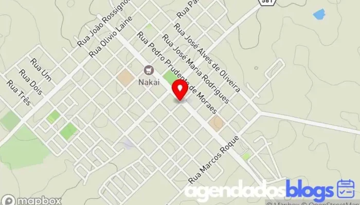 mapa de Drogaria Total - Santa Albertina Farmácia em Santa Albertina