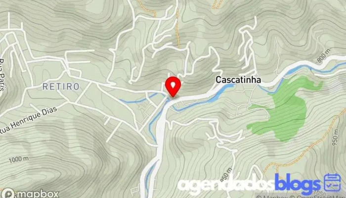 mapa de Drogaria Três Vitórias Farmácia em Petrópolis