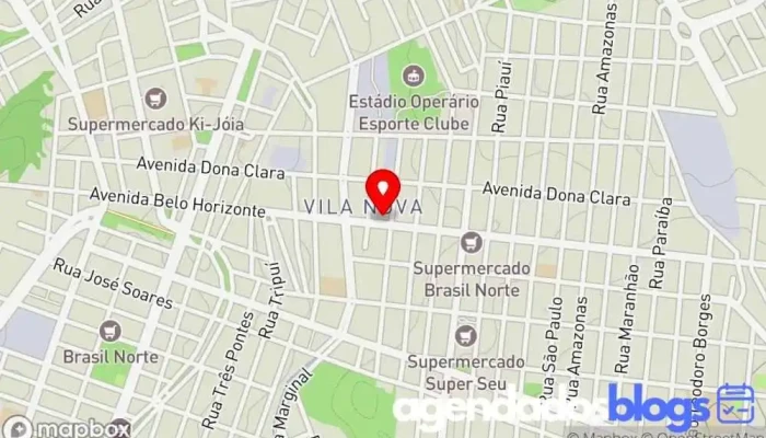 mapa de Drogaria Triângulo Vila Nova Drogaria em - Belo Horizonte