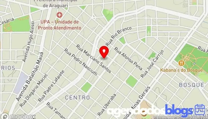 mapa de Drogaria Ultra Popular Farmácia, Drogaria em Araguari