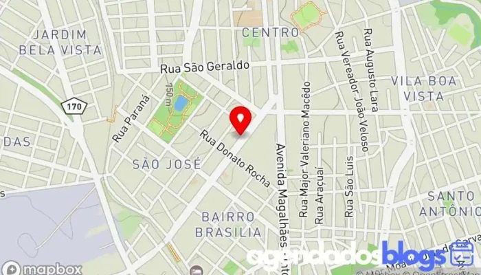 mapa de Drogaria Ultra Popular Farmácia, Drogaria em Arcos