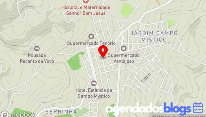 mapa de Drogaria Ultra Popular Farmácia, Drogaria em Bueno Brandão