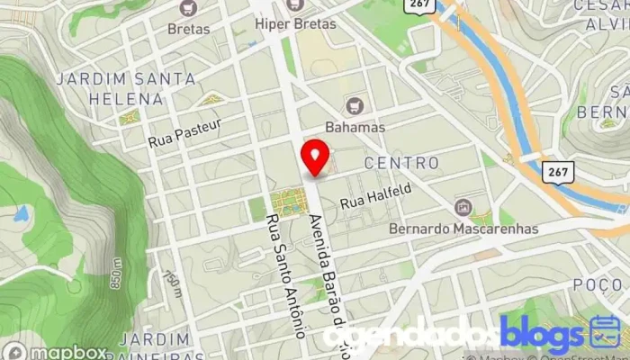 mapa de Drogaria Ultra Popular Farmácia, Drogaria em Juiz de Fora