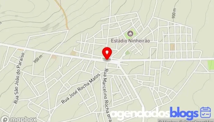 mapa de Drogaria única Drogaria em Ninheira - MG