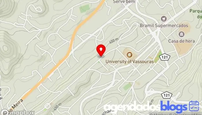 mapa de Drogaria UNIFAM Drogaria em Vassouras