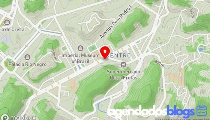 mapa de Drogaria Venancio Farmácia, Drogaria em Petrópolis