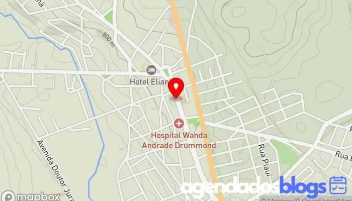 mapa de Drogaria Veneza Farmácia em Matozinhos