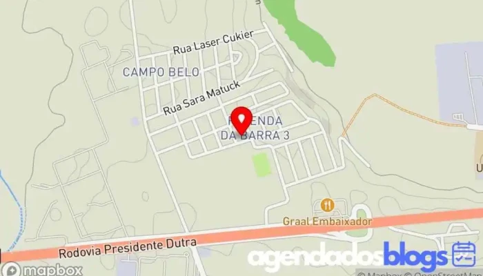 mapa de DROGARIA VIDA MAIS POPULAR Empresa farmacêutica em Resende