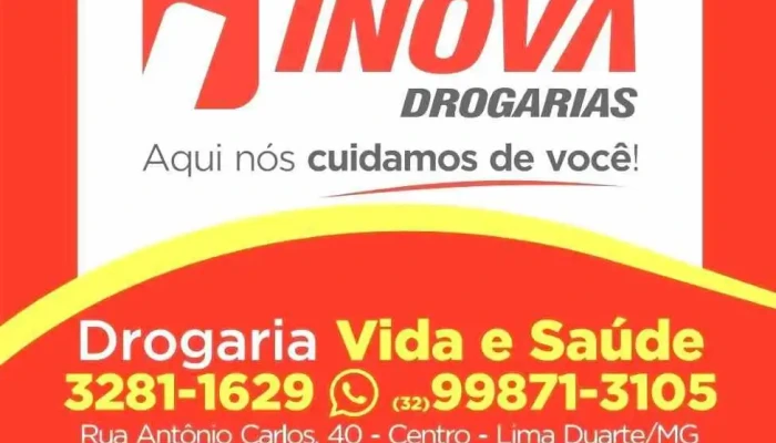 Drogaria Vida & Saúde - Rede Inova - Lima Duarte