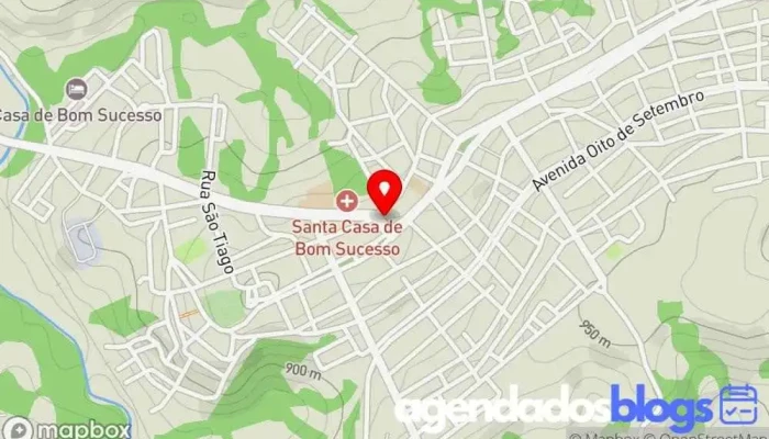 mapa de Drogaria Vieira E Costa Drogaria em Bom Sucesso