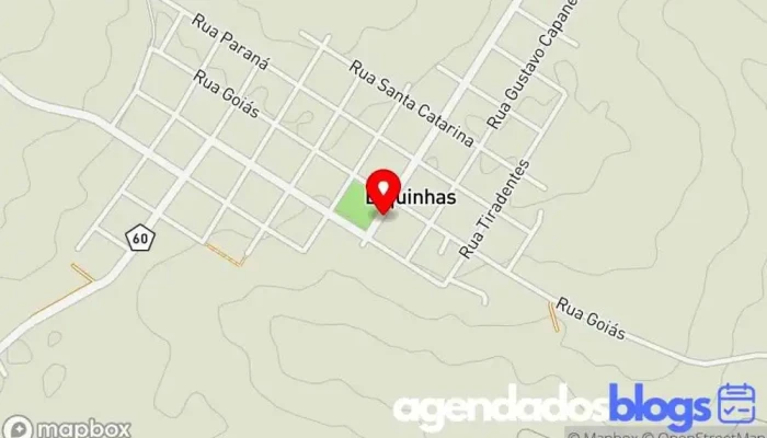mapa de Drogaria Vieira Farmácia em Biquinhas