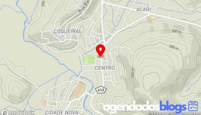 mapa de Drogaria Vieira Santos Com. Var. de Prod. Farmaceutic Drogaria em Ataléia