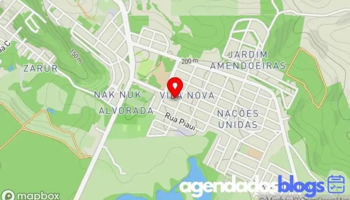 mapa de Drogaria Vila Nova Empresa farmacêutica em - Vila Nova