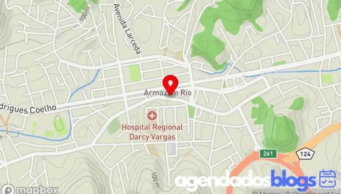 mapa de Drogaria Viva Mais Farmácia em Rio Bonito