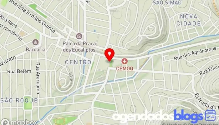 mapa de Drogaria viva + Drogaria em Queimados