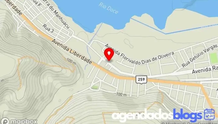 mapa de Drogaria Zopelari Farmácia, Drogaria em Aimorés
