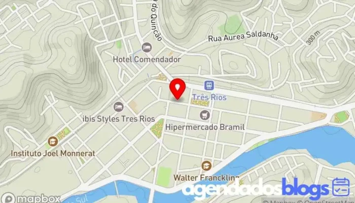 mapa de Drogarias Brasileiras lV Drogaria em Três Rios