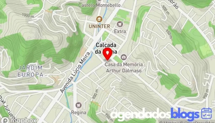 mapa de DROGARIAS BRAsileiras Drogaria em Teresópolis